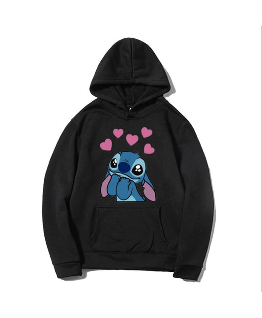 Stitch black hoodie